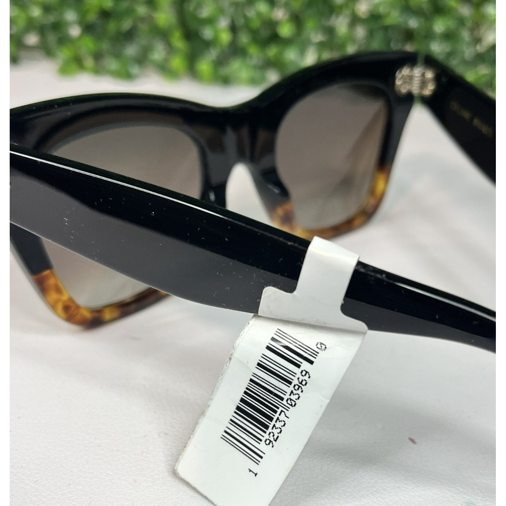 CELIINE CL4004IN 05K Women Black Square Polarized Sunglasses 50-22-150 - Picture 14 of 14